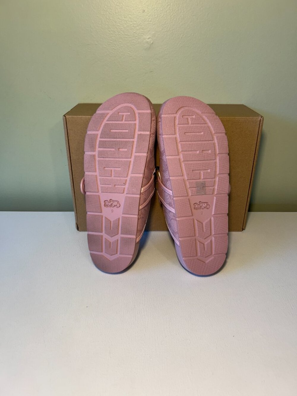 Coach Women's Archival Buckle Clog In Signature Jacquard Canvas - Picture 12 of 15